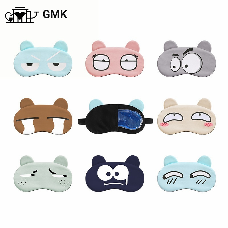 ผ้าปิดตานอนการ์ตูน เจลประคบร้อนเย็น แผ่นปิดตาอุ่น มาส์กตาร้อนเย็น กันแสง เพื่อผ่อนคลาย ผ้าปิดตานอนหลับG2864