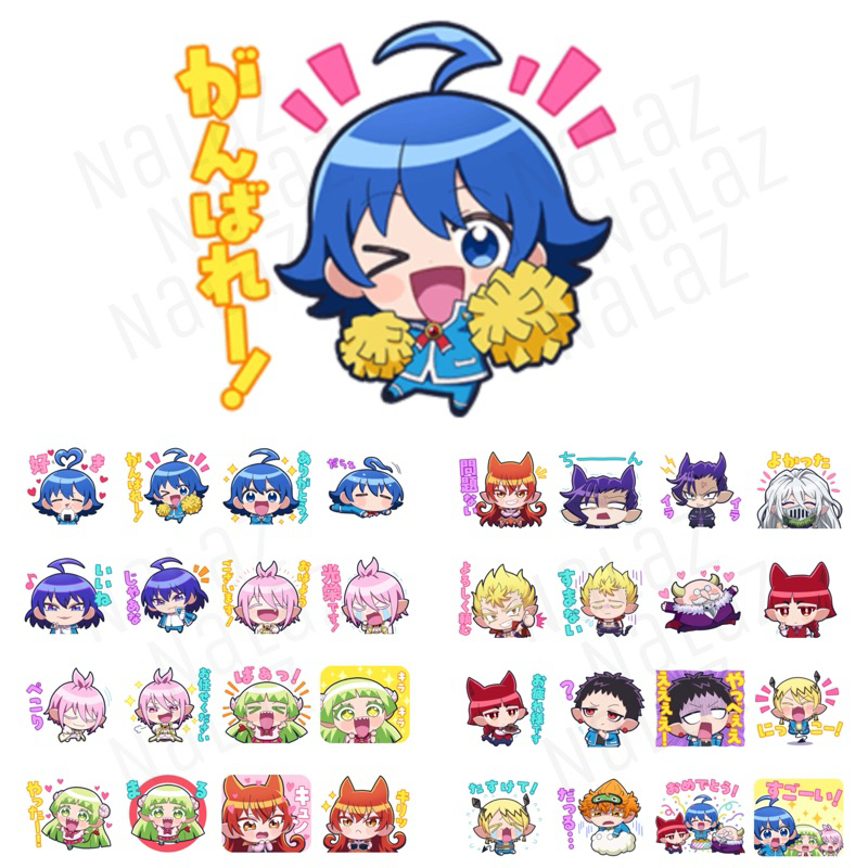 ธีมไลน์ สติกเกอร์ไลน์ อิรุมะคุง ผจญในแดนปีศาจ! Mairimashita! Iruma-kun อิรุมะคุงกับโรงเรียนปีศาจ Welcome to Demon School