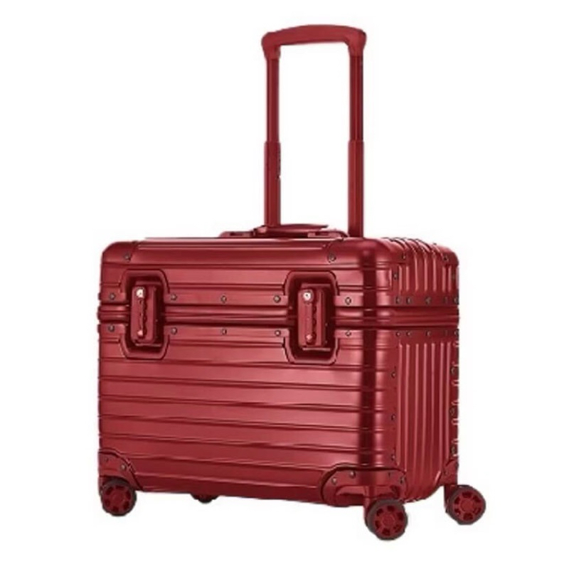 กระเป๋าเดินทาง รุ่น PILOT ALUMINIUM High-Grade แท้100%ทั้งใบ แบรนด์แท้ BAGGAGE LUGGAGE ขนาด 22 นิ้ว