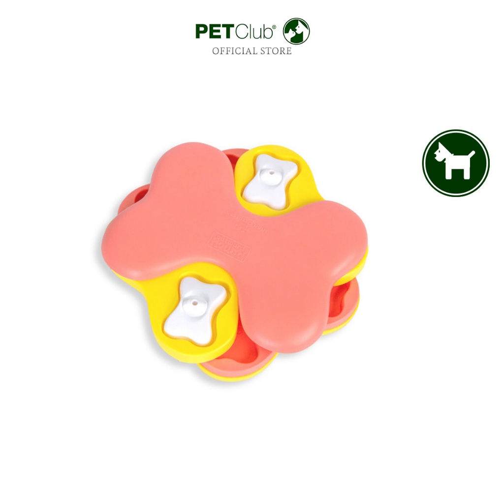 [PETClub] Nina Ottosson Dog Toy - ของเล่นฝึกทักษะสุนัข รุ่น Tornado Pink