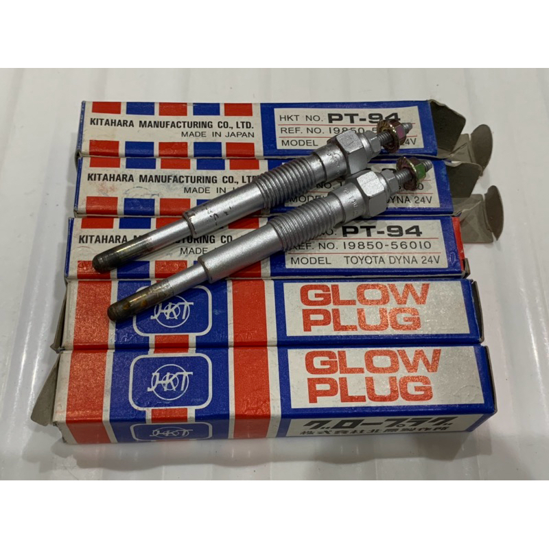 (GP3)หัวเผา PT-94 TOYOTA DYNA BU BJ JY HU / 2J B 2B 3B H 2H / 24V - TOP PERFORMANCE JAPAN ราคาต่อ1ชุ