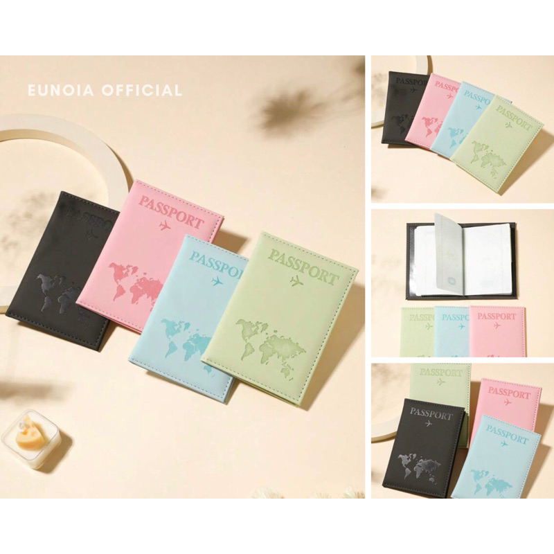 [พร้อมส่ง] เคสหนังสือเดินทาง ซองเคสใส่พาสปอร์ต ซองใส่ Passport ✈️