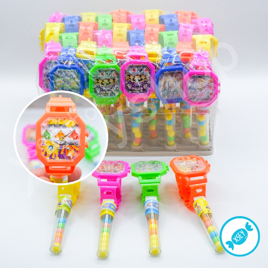 (อย.ไทย) ลูกอมนาฬิกาเกมส์ อร่อยๆ 1 กล่อง 30 ชิ้น