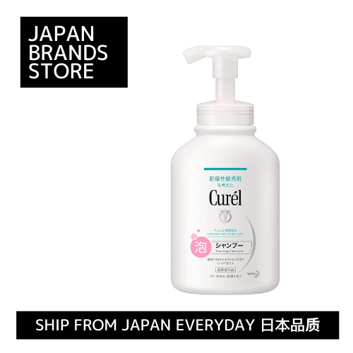 [ส่งตรงจากญี่ปุ่น] Curel Foam Shampoo Pump 480ml/Refill 380ml