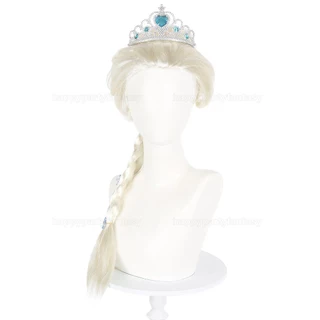 วิกผม วิกเจ้าหญิง คอสเพลย์ cosplay elsa เอลซ่า ส่งไทยทุกวัน wig ผู้หญิง ผมเปีย