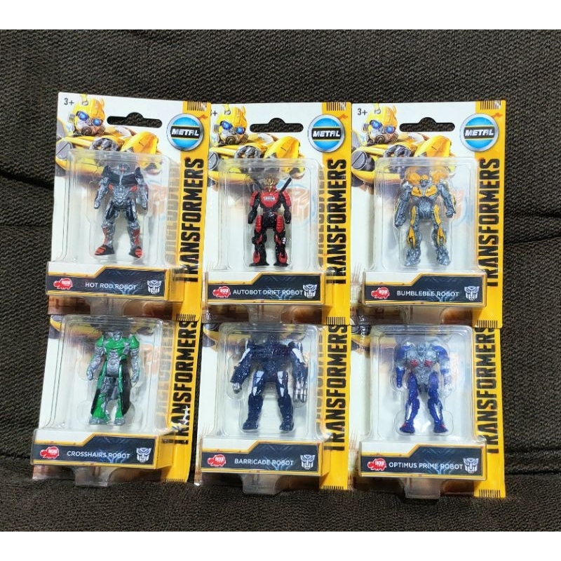 โมเดลหุ่น Dickie Toys เรื่อง TRANSFORMERS ตัวหุ่นเป็นเหล็ก สูง 7.5 เซ็นติเมตร