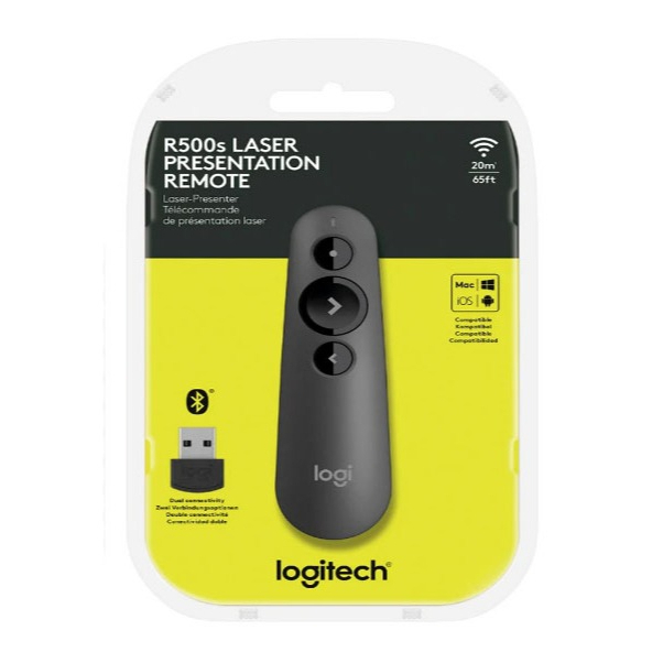 (พร้อมส่ง) LOGITECH R500s Laser Presentation Remote