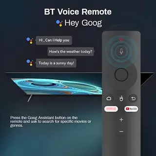 Android box กล่องทีวี 4K TV BOX Bluetooth&Wifi TX98 Pro การควบคุมระยะไกลด้วยเสียง Google Assistant