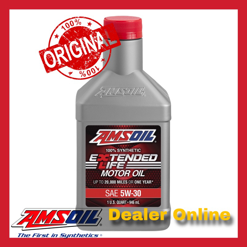 Amsoil XL Boosted SAE 5w-30 น้ำมันเครื่องสังเคราะห์แท้100%