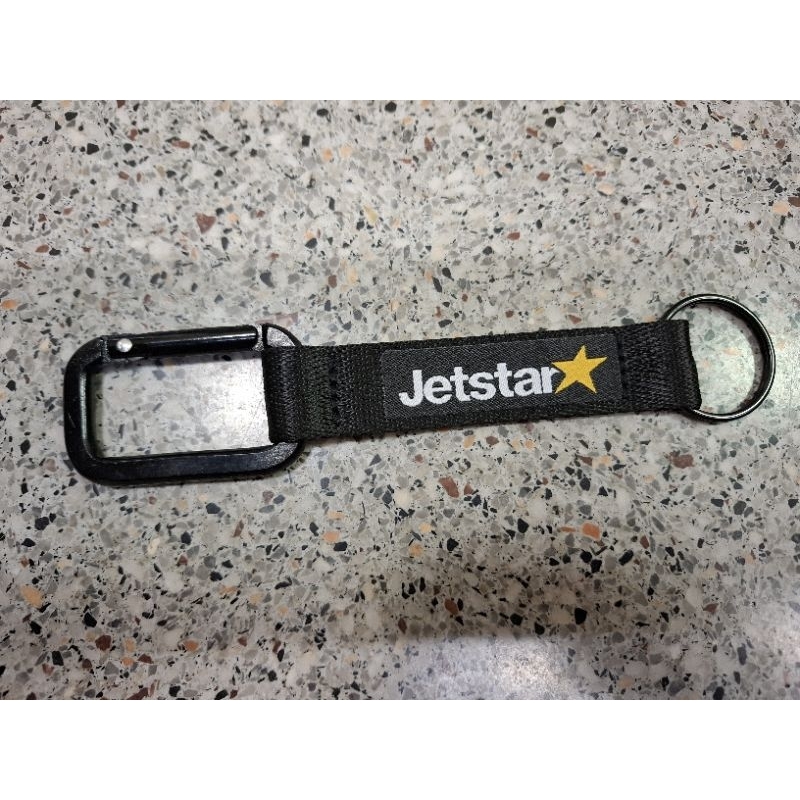 พวงกุญแจผ้าซิ่ง ลาย Jetstar 🌟
