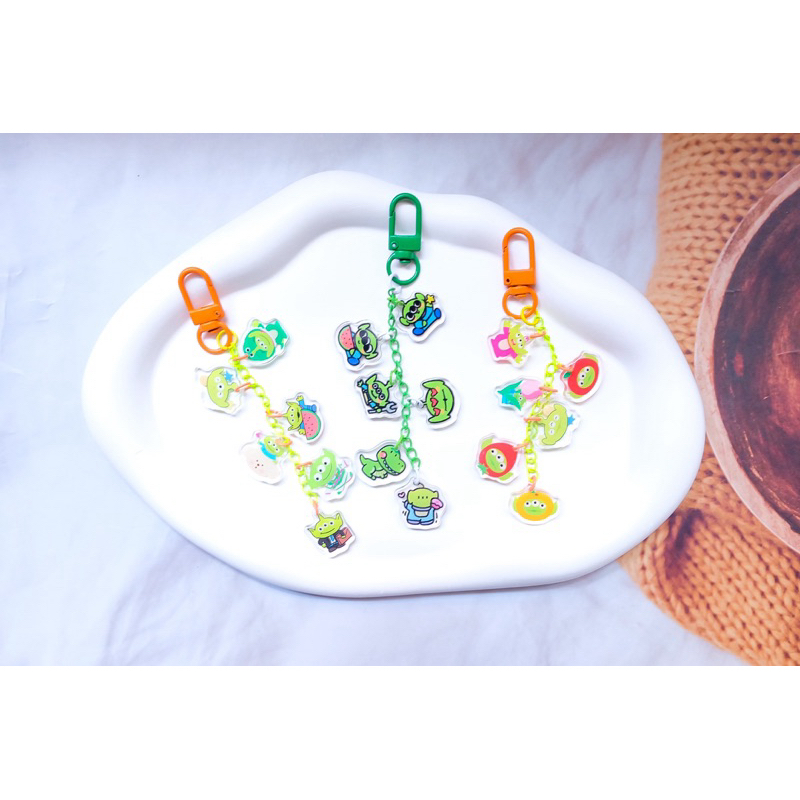 พวงกุญแจ ทอยสตอรี่ Toy Story แบบ6ตัว พวงกุญแจอะคริลิคทอยสตอรี่ Toy Story (สินค้าพร้อมส่ง)