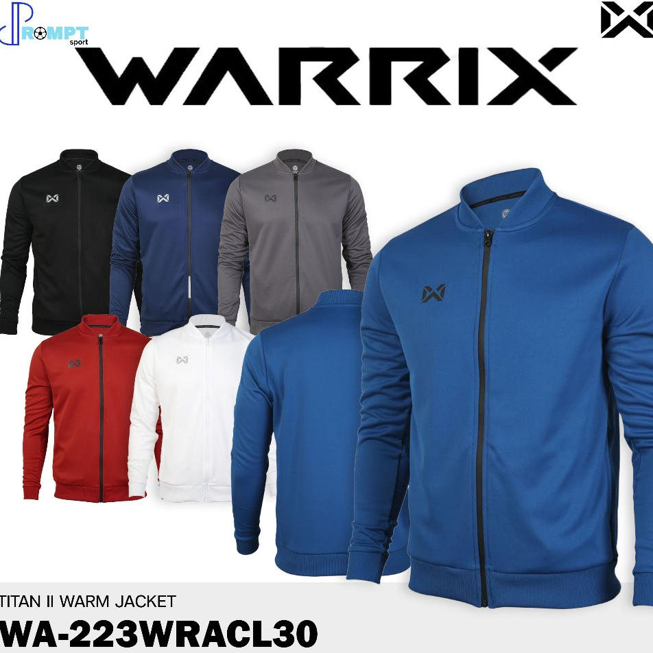 เสื้อวอร์มแขนยาว TITAN II WARM JACKET เสื้อวอร์มแขนยาววอริกซ์ WARRIX รุ่น TITAN II รหัส WA-223WRACL3