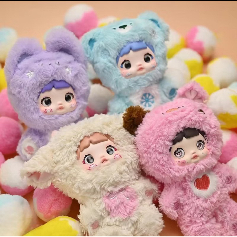 Nommi พวงกุญแจตุ๊กตา nommi เปลี่ยนตาได้