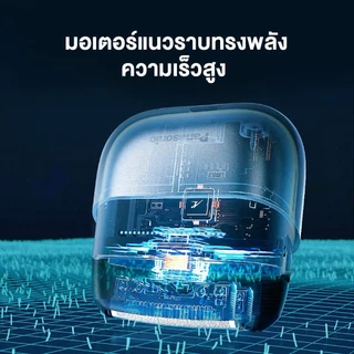 Panasonic เครื่องโกนหนวดไฟฟ้าแบบเปียก/แห้ง รุ่น ES-CM3A มี 3 ใบมีด ขนาดกะทัดรัด