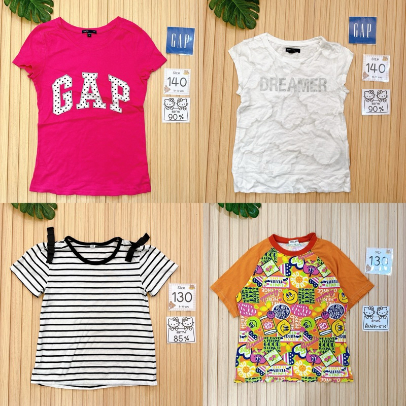 🥨(ส่วน13)🥨เสื้อเด็กมือสอง🩷ลูกสาวคนโต🩷#Sz120-130-140-150🪸Update18Oct🪸