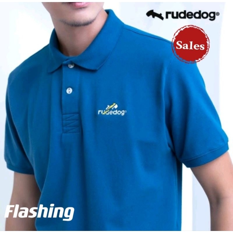 Rudedog เสื้อโปโล รุ่น FLASHING แท้ 100%