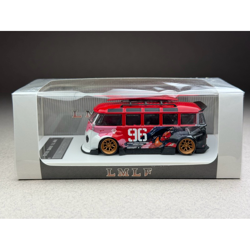 Volkswagen T1 van Kombi wide body modified version Akiba livery #96 diecast model Limited to 699pcs 