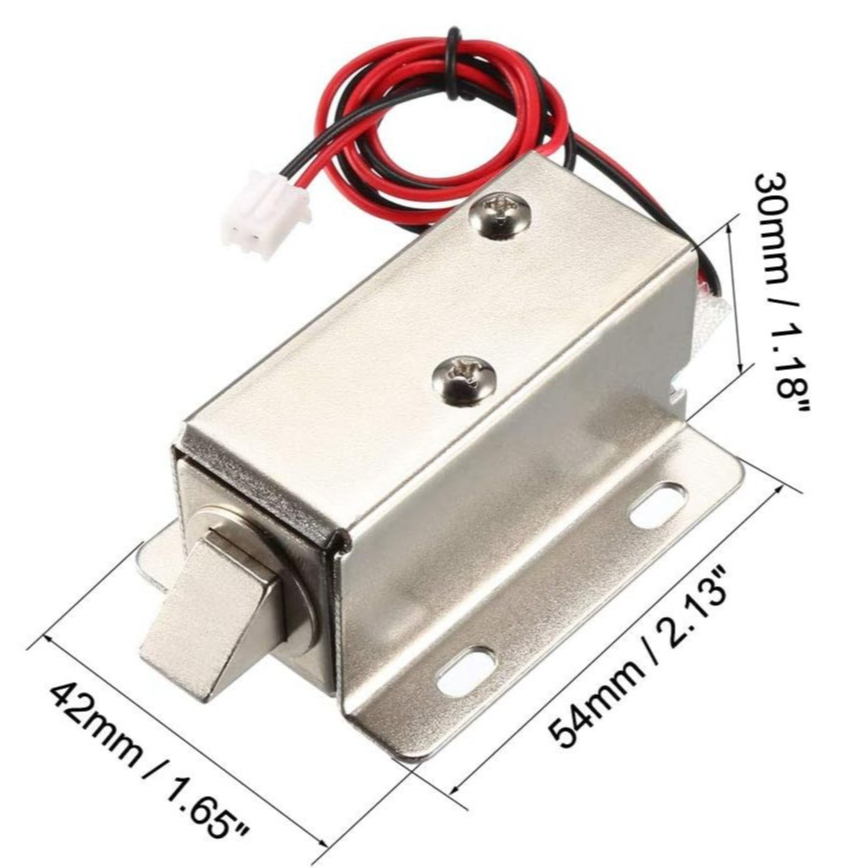 กลอนประตูไฟฟ้า กลอนไฟฟ้า Solenoid Lock 12VDC (ไม่รวมสลัก) ราคา ถูกที่สุด ดีลบีเคเค แกลเลอรีภาพที่ 6