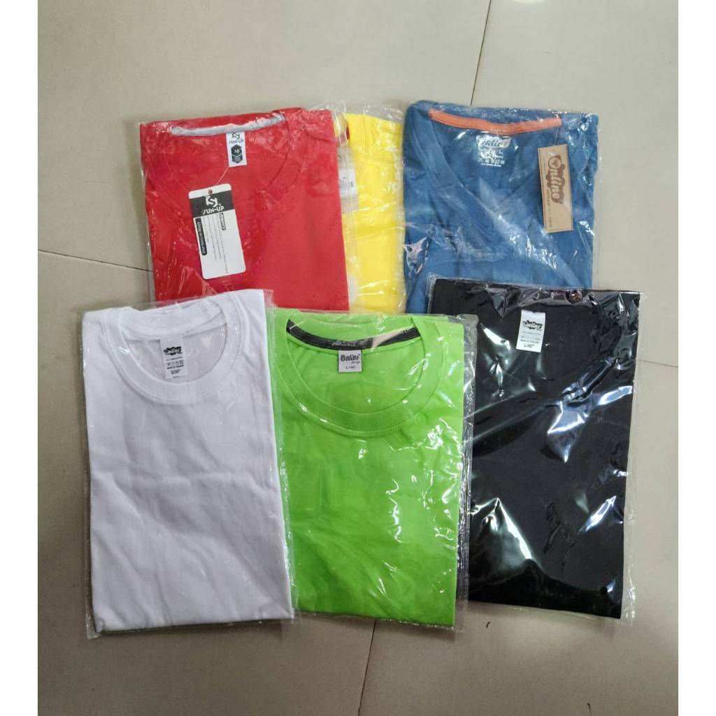เสื้อสุ่ม สีล้วน  เสื้อราคาถูก เลือกไซด์ได้  แต่เลือกสีไม่ได้ (อยู่ชั้น4)