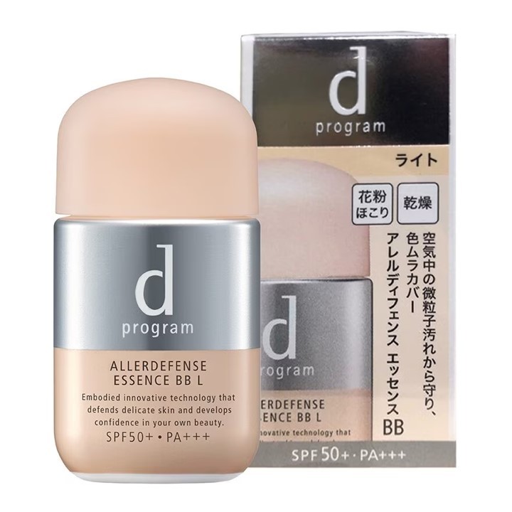 d Program Allerdefense Essence BB (Light) SPF50 PA+++ Sunscreen 40ml. ดี โปรแกรม แอลเลอร์ ดีเฟนซ์ กั