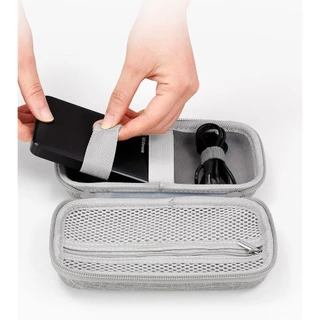 [พร้อมส่ง] กล่อง power bank USB หูฟัง earbuds bluetooth earphone แฟลชไดร์ฟ adapter กันกระแทก 360 ํ