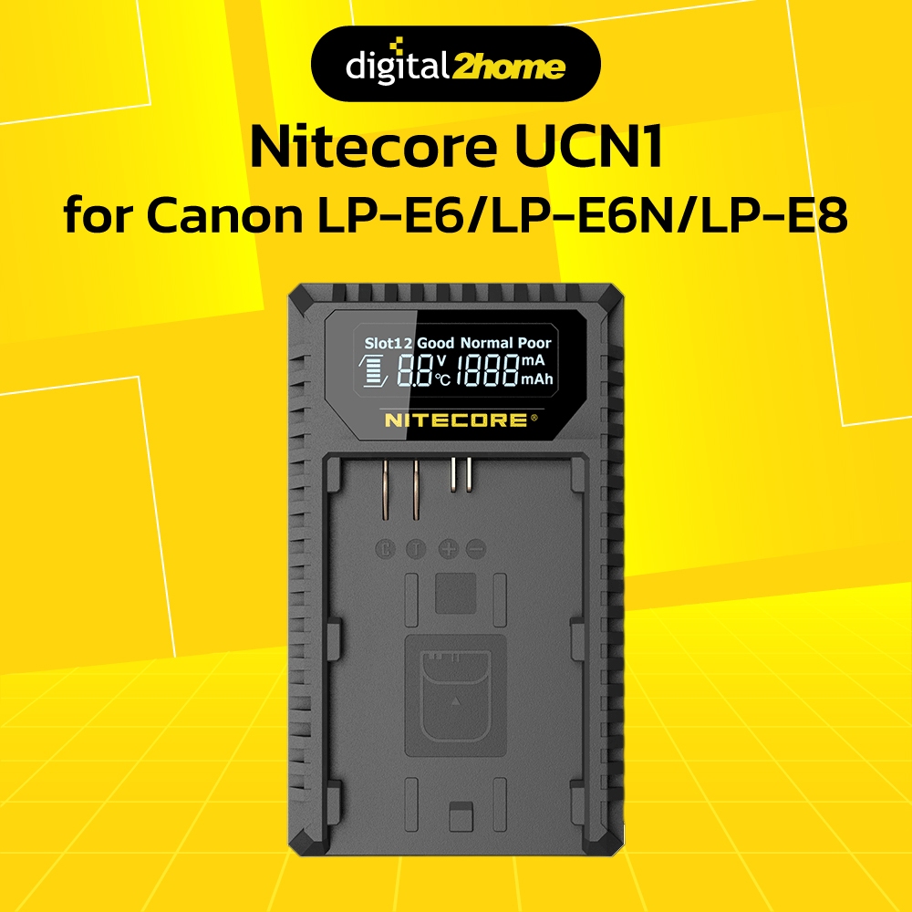 Nitecore UCN1 for Canon LP-E6 LP-E6N LP-E8