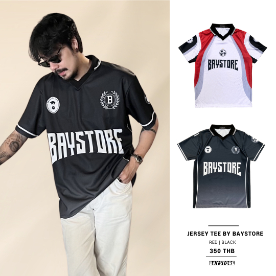 Jersey Tee by Baystore เสื้อโปโล Spot Series