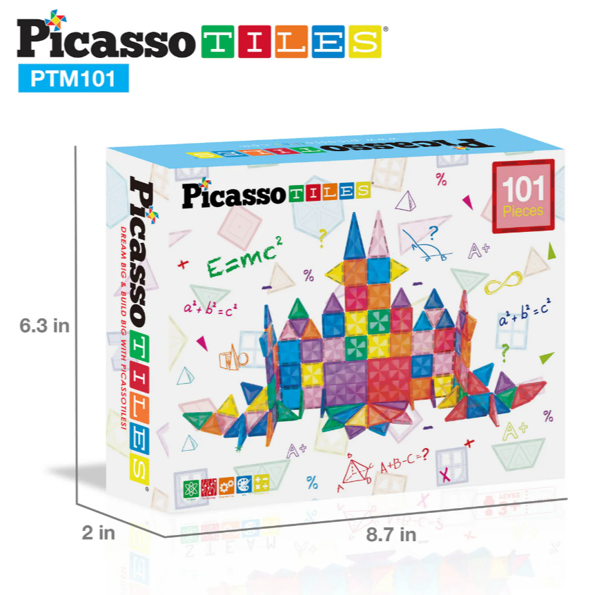 PicassoTiles Mini Diamond 101 Pc Set