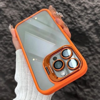 เคสกันกระแทก พร้อมแถมฟิล์มเลนส์กล้อง สำหรับ ไอโฟน iPhone 17 Pro Max 16 Pro 15 Plus 14 13 เคสไอโฟน