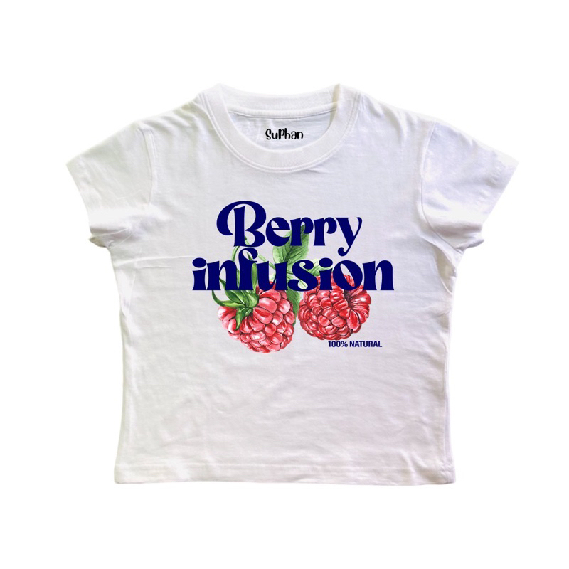 💥chicchi.cshop | เสื้อยืดbabytee ลายberry น่ารักมากก ใส่สบาย พร้อมส่ง