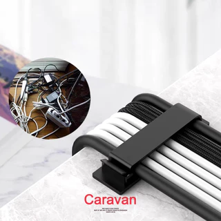 Caravan Crew Wire Organizer Cable Organizer ที่ล๊อกสายเคเบิล 10 ช่องเสียบ
