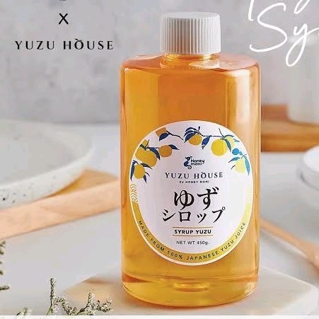 ecook ยูสุเฮ้าท์ น้ำเชื่อม ส้มยูสุ yuzu house yuzu syrup 430g