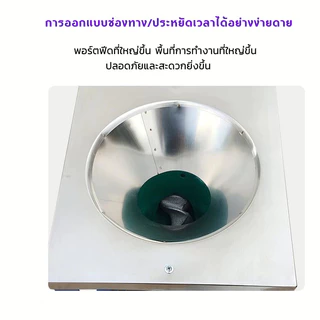 ครื่องบดหมู 4300W บดหยาบ ละเอียด โครงกระดูก บดมันหมู กระเทียม บดปลาร้า บดปลา เครื่องบดเบอร์
