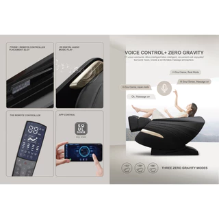 เก้าอี้นวดไฟฟ้า 𝐒𝐨𝐮𝐥 𝐒𝐞𝐧𝐬𝐞 รุ่น Series 3 เก้าอี้นวดแบบราง SL มี Body Scan นวดได้ตรงจุดทั่วร่างกาย