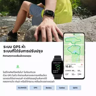 (รับประกันศูนย์ไทย 1 ปี) Xiaomi Redmi Watch 5 Lite นาฬิกาสมาร์ทวอทช์ จอ AMOLED 1.96" GPSในตัว รับสายโทรได้