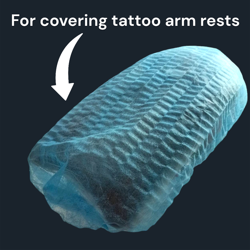 Equipment TATTOO ARM RESTS COVER  ผ้าคลุมที่รองแขน ผ้าคลุมเบาะรอง ใช้คลุมที่รองแขนขณะสัก