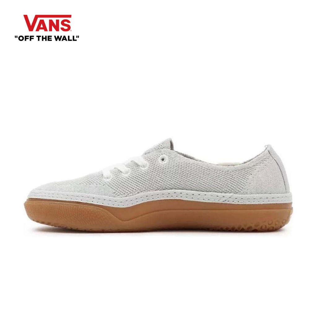 VANS CIRCLE VEE-DAWN BLUE/GUM รองเท้า รองเท้าผ้าใบ ผู้ชาย ผู้หญิง