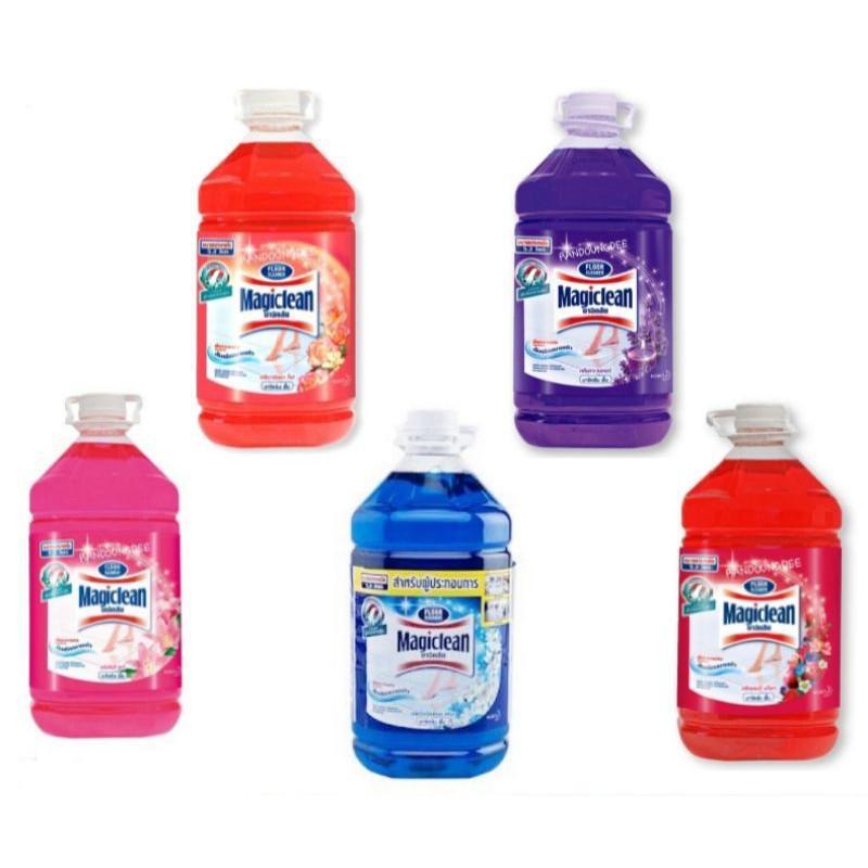 น้ำยาดูพื้น Magiclean มาจิคลีน ขนาด 5200มล. (แกลลอน)
