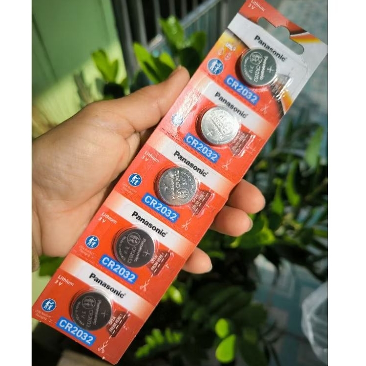 ถ่านกระดุมPanasonic CR2016/CR2025/CR2032ถ่าน.Lithium 3V.ของแท้
