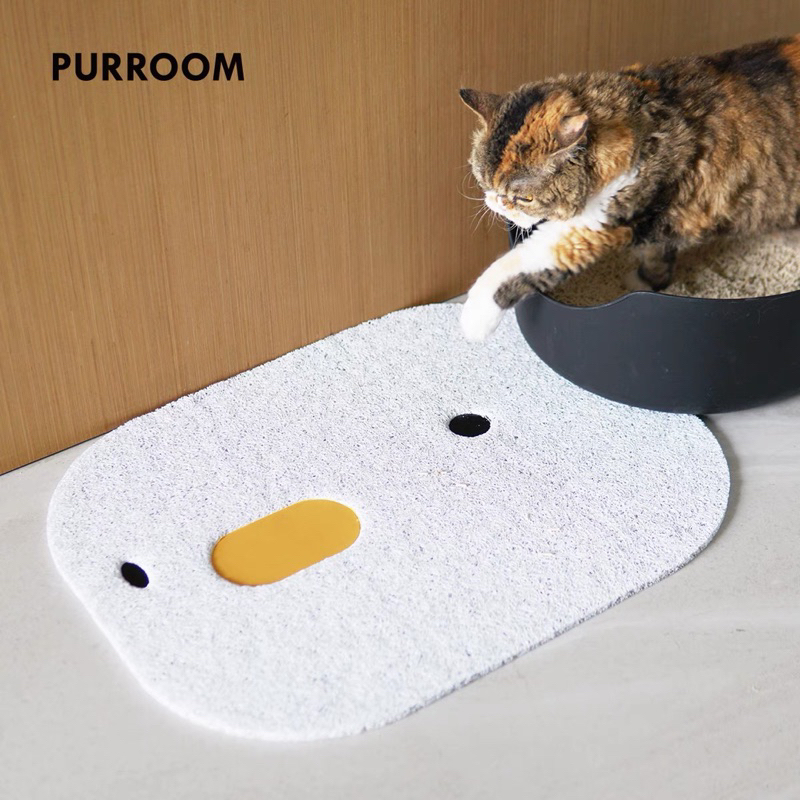 แผ่นดักทรายไก่น้อย Purroom🐥