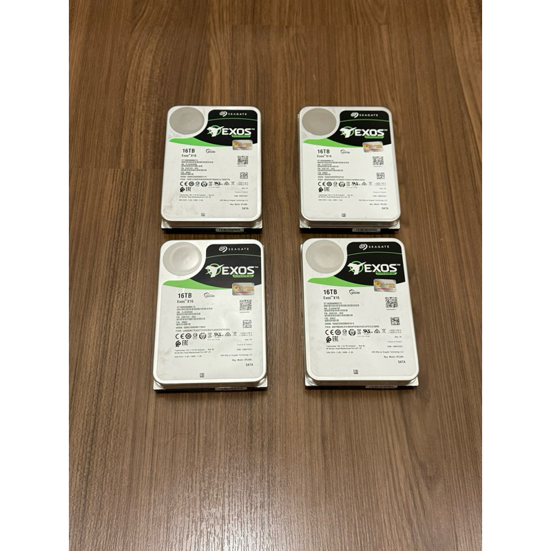 [มือ 2] HDD Seagate Exos 16TB มีประกันศูนย์