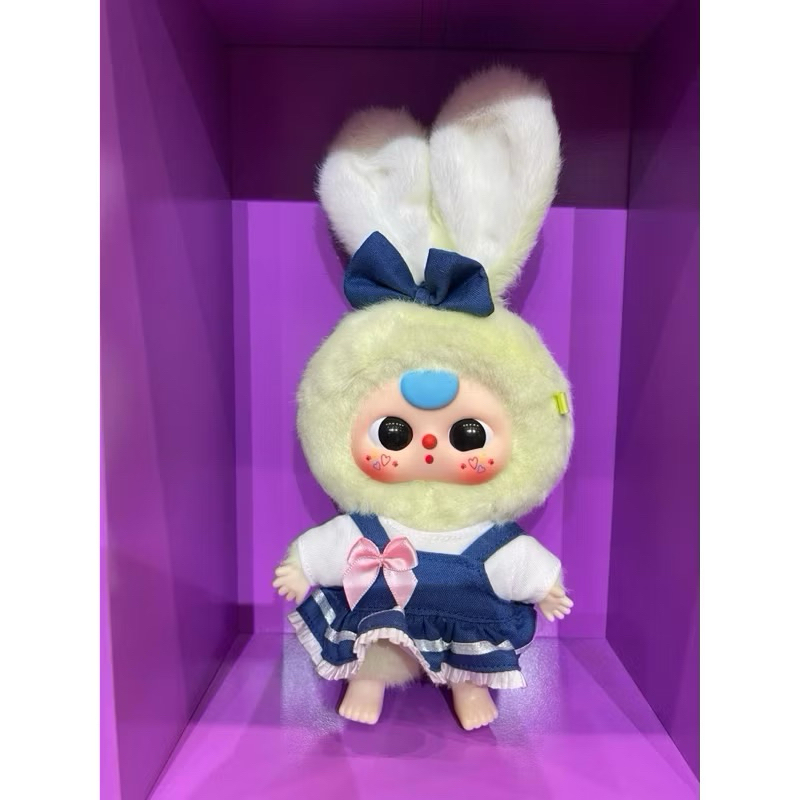 [พร้อมส่งในไทย ส่งไวมาก!] ยก BOX Baby Three กระต่ายมาการอง ยกกล่อง 1 จุ่ม Macaron Rabbit - รูปที่ 2