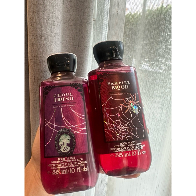 🔴แท้💯%🔴Bath and Body works เจลอาบน้ำ สบู่เหลวอาบน้ำ Halloween ฮาโลวีน Vampire Blood , Ghoul Friend