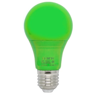 หลอดไฟบับสี LED 7W สีแดง เหลือง น้ำเงิน เขียว Bewonlighting เหมาะตกแต่งร้านและบ้าน