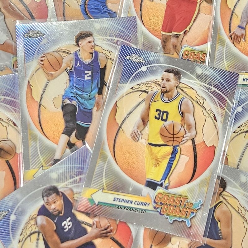 การ์ดบาส TOPPS​ CHROME​ INSERT Coast To Coast