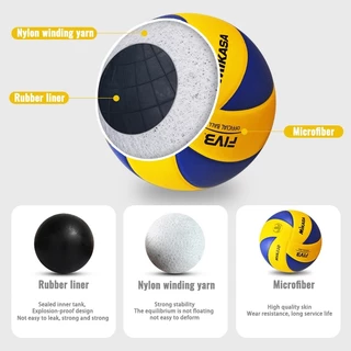 【MKMK+จัดส่งฟรี】วอลเลย์บอล Mikasa MVA300 รุ่น Competition Model ลูกวอลเลย์บอล หนังอัดพียู(PU) นุ่ม แถมดข็มและตาข่าย