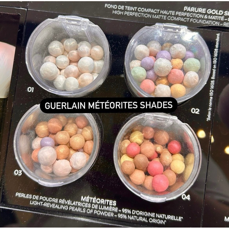 🫧แป้งฝุ่นเซตผิว Guerlain Meteorites Pearl Powder แป้งไข่มุกในตำนาน