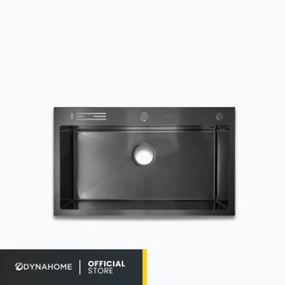 DYNAHOME รุ่น WD-7545-TS-BKซิ้งค์อ่างล้างจาน 1 หลุม สแตนเลส เกรด 304