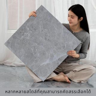 กระเบื้องยาง 1PCS 60*60cm กระเบื้องยางลายหินอ่อน PVC  ปูพื้น…
