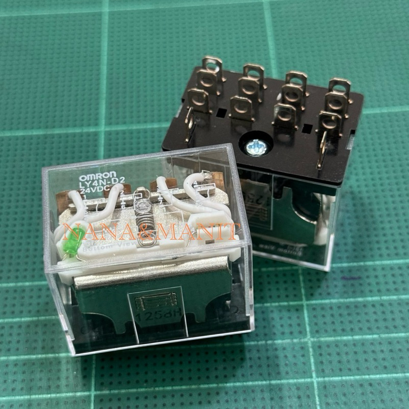 LY4N-D2 24VDC ราคาต่อ 1 ตัว มีสินค้า พร้อมส่งในไทย🇹🇭